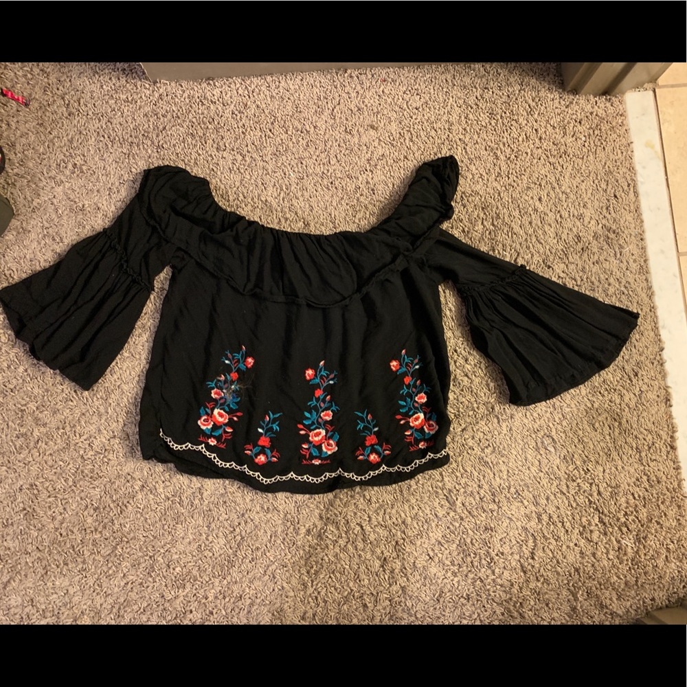 Off the shoulder top